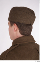  Photos Czechoslovakia Soldier in uniform 2 Czechoslovakia soldier Historical Clothing army brown uniform cap head 0003.jpg